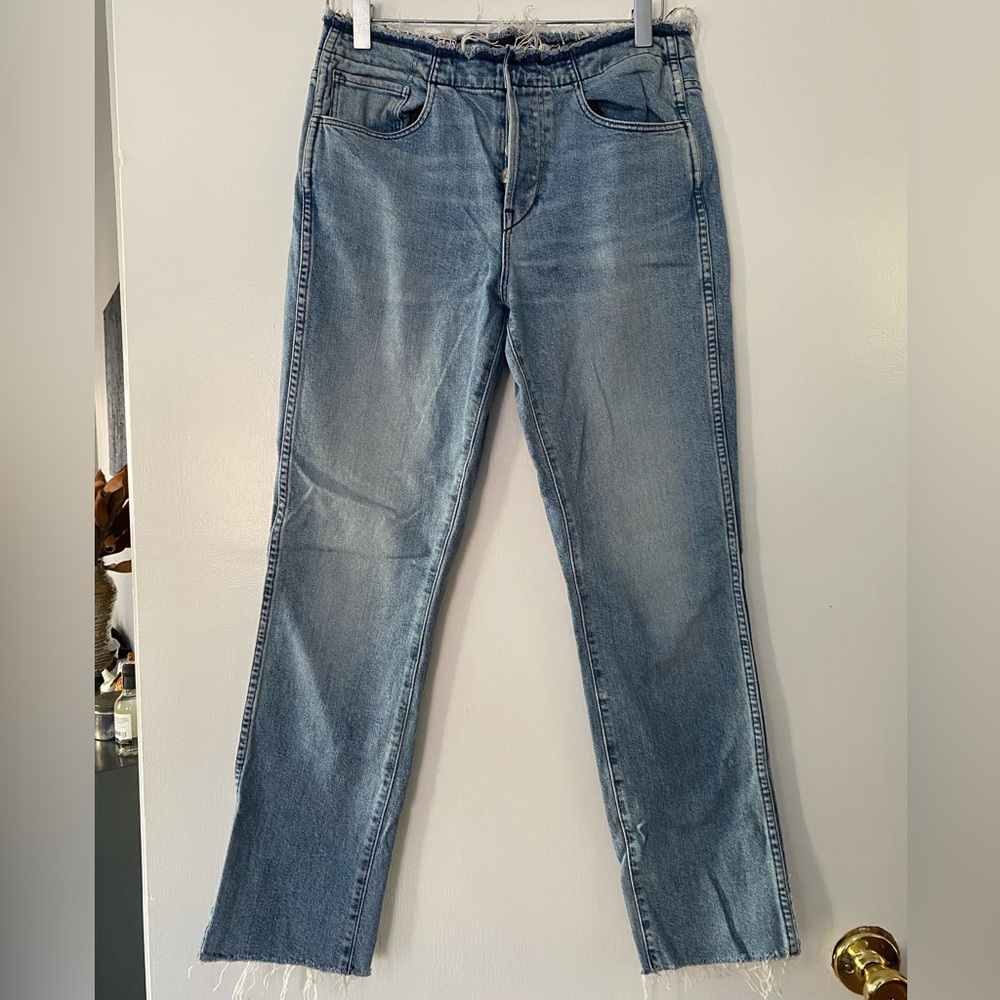 3x1 Denim Cut Off Waist Shelter Jeans Sz 28